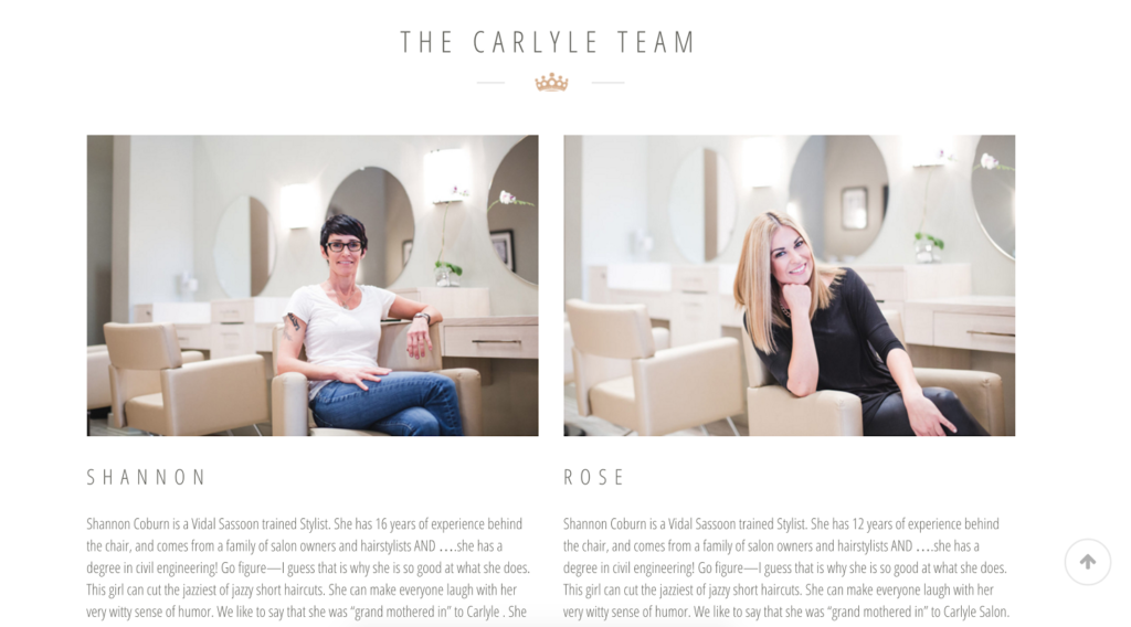 Carlyle Salon Ventura CA